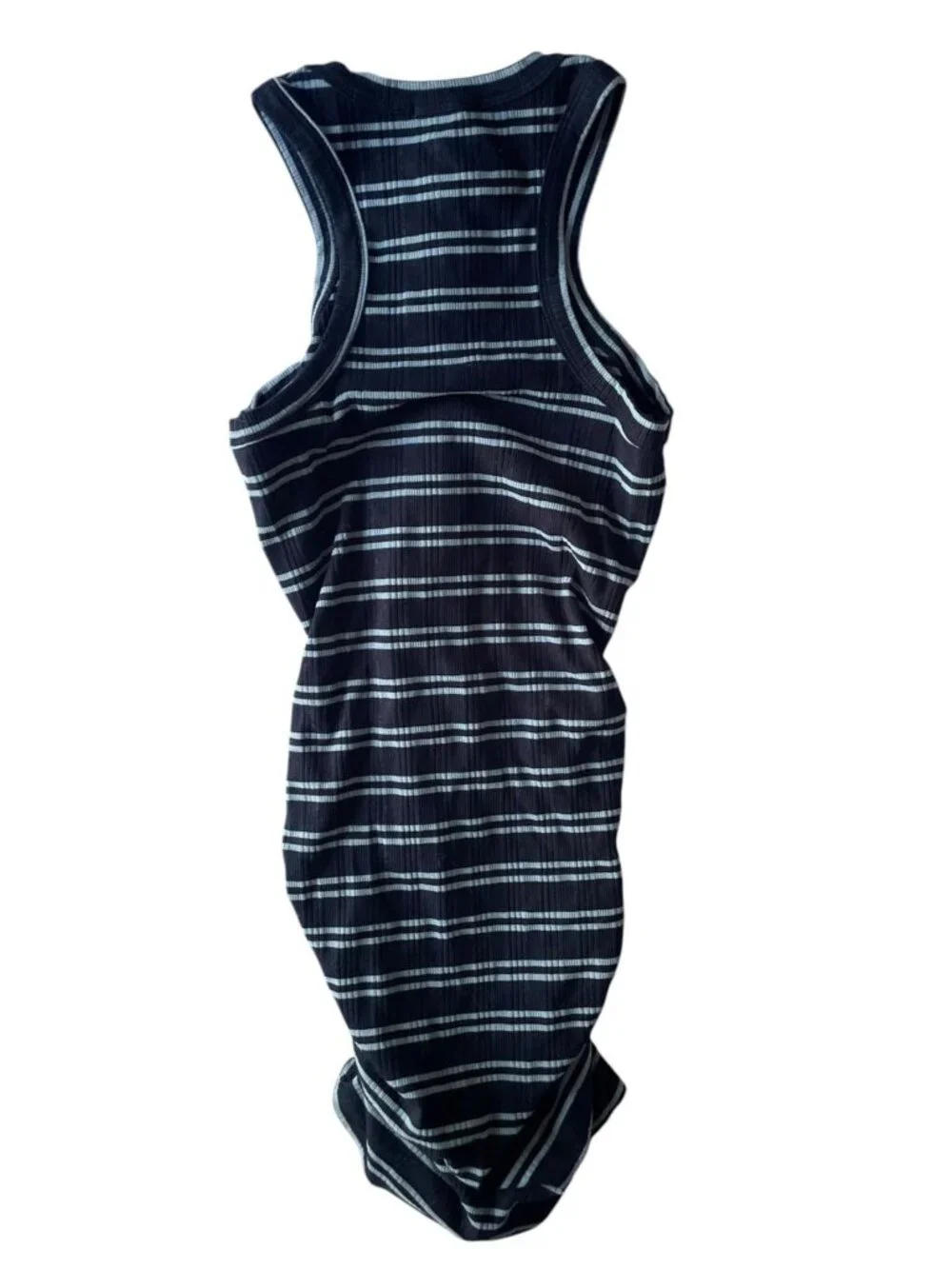 NEW Anthropologie SUNDRY Tank Rib Mini Dress Sz M Summer Beach - Picture 3 of 9